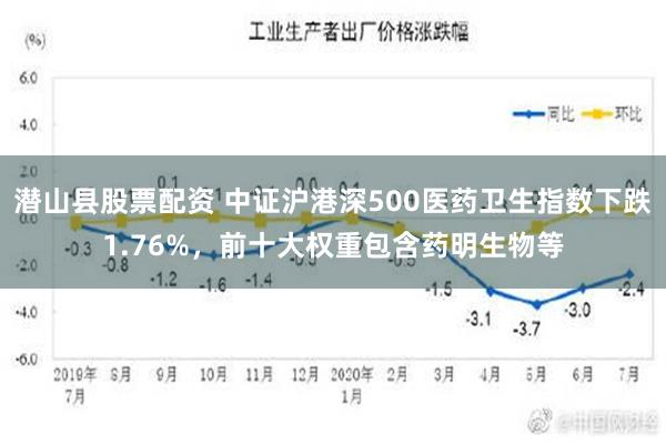 潜山县股票配资 中证沪港深500医药卫生指数下跌1.76%，前十大权重包含药明生物等