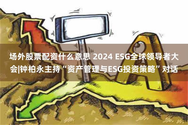 场外股票配资什么意思 2024 ESG全球领导者大会|钟柏永主持“资产管理与ESG投资策略”对话