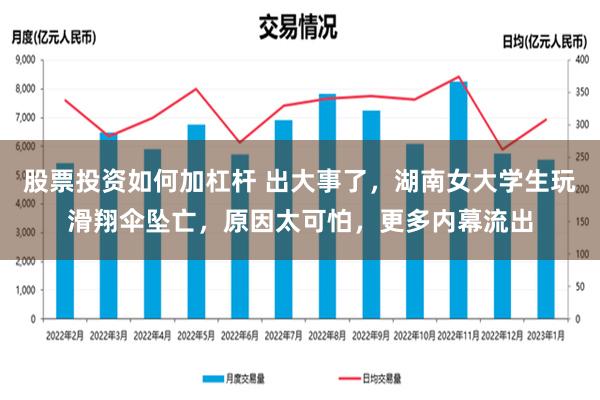 股票投资如何加杠杆 出大事了，湖南女大学生玩滑翔伞坠亡，原因太可怕，更多内幕流出